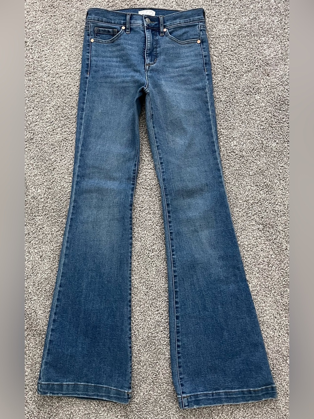 sofia by sofia vergara Melisa Blue Flare Jeans Size 0